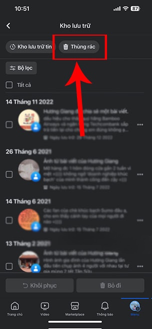 khoi phuc bai dang da xoa Facebook 4*441119