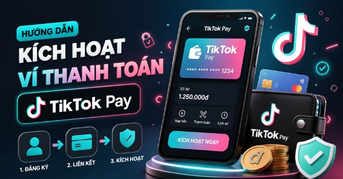  Hướng dẫn kích hoạt ví thanh toán TikTok Pay 