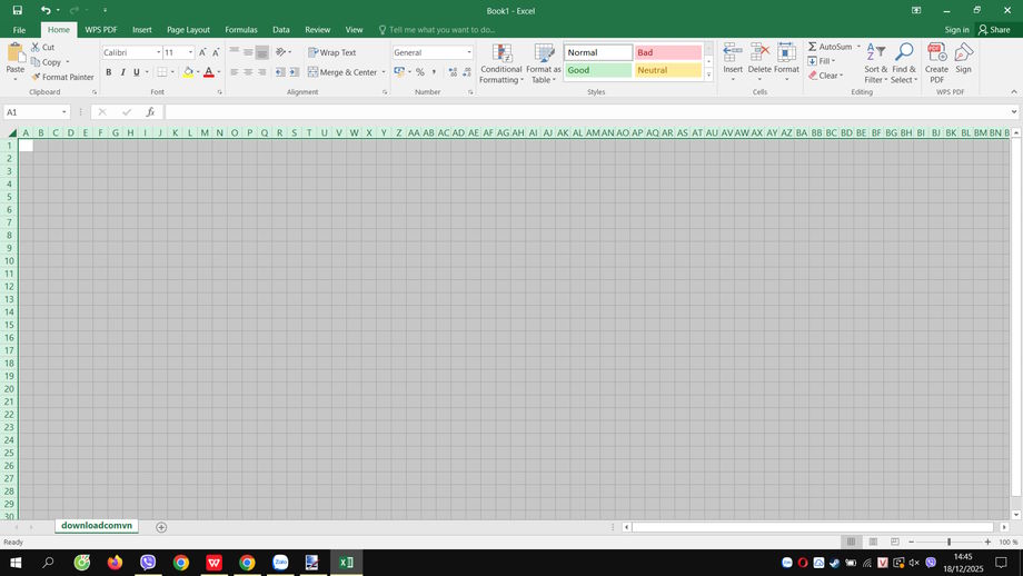 Hường dẫn làm cây thông Noel bằng Excel đơn giản nhất