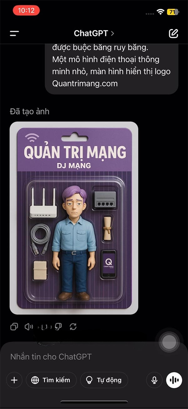  Hướng dẫn làm hộp đồ chơi AI trên ChatGPT 