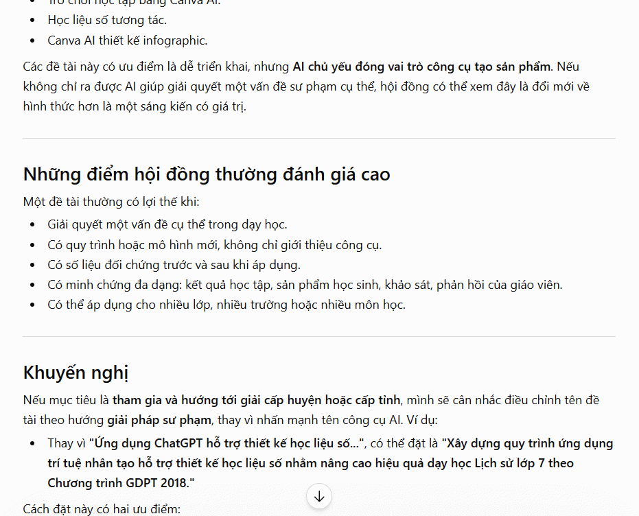 Phân tích khả năng đoạt giải