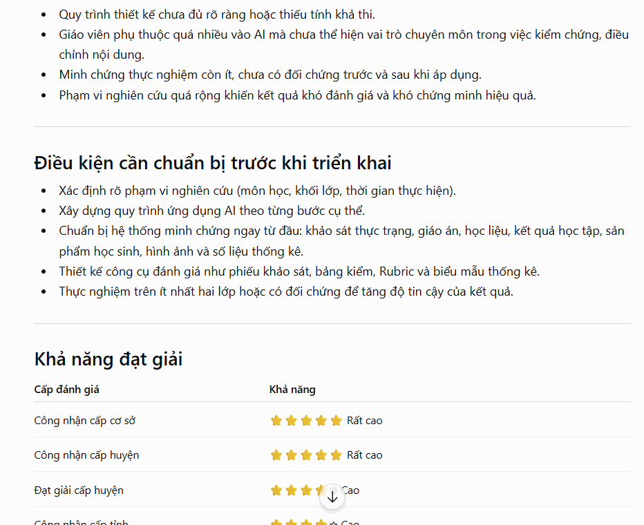Chọn đề tài SKKN tối ưu