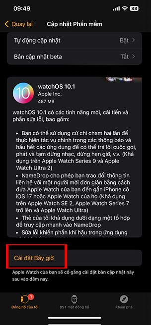 cap nhat watchOS 10 2*442090