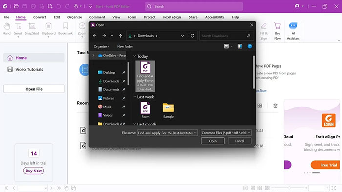  Hướng dẫn nén tệp PDF bằng Foxit PDF Editor 