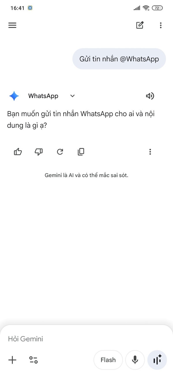Gửi tin nhắn WhatsApp cho ai 