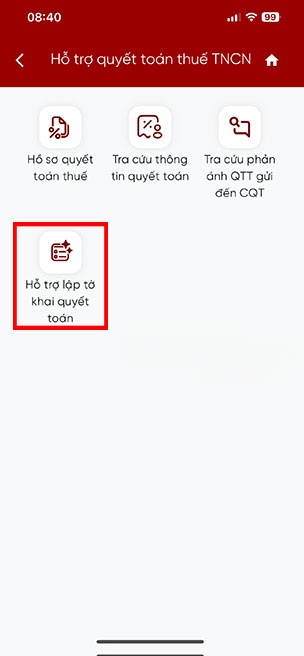 huong dan quyet toan thue tncn tren etax mobile 2*513497