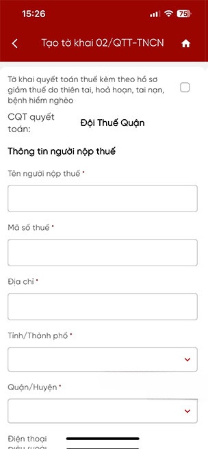 huong dan quyet toan thue tncn tren etax mobile 9*513492