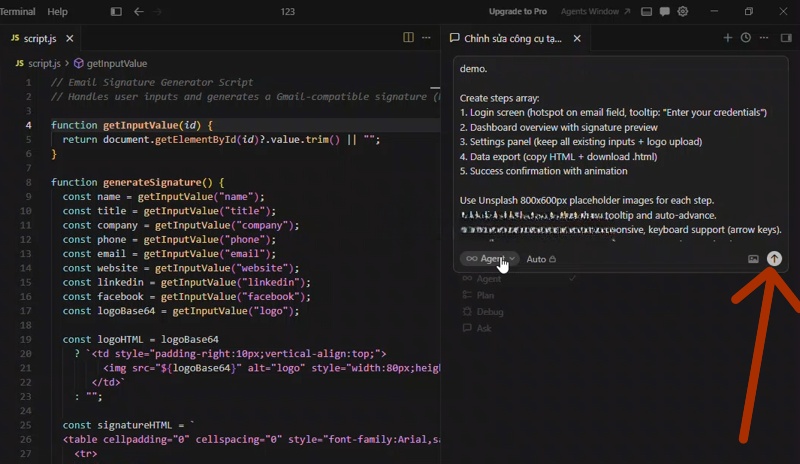 cách sử dụng composer cursor