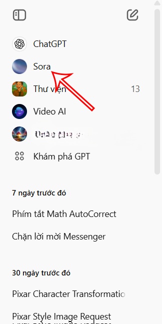  Hướng dẫn sử dụng Sora AI trên ChatGPT 