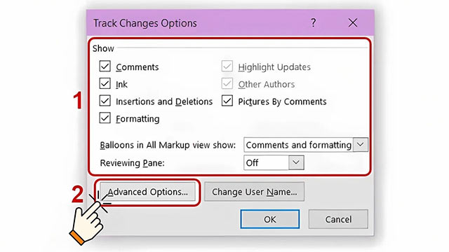 Advanced Options