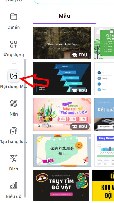 Công cụ Magic trên Canva