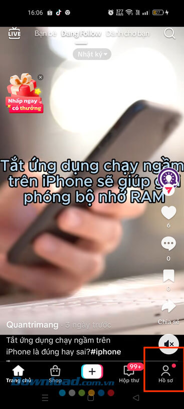  Hướng dẫn tắt thông báo bài đăng có thể bạn thích trên TikTok 