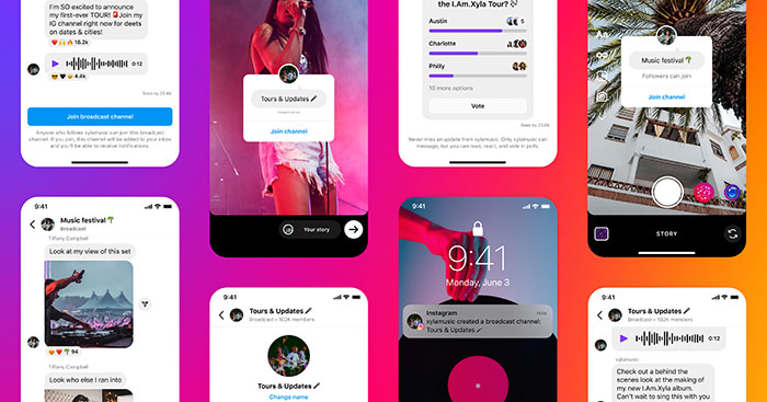  Hướng dẫn tham gia kênh thông báo trên Instagram 