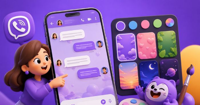  Hướng dẫn thay đổi theme trò chuyện trên Viber 