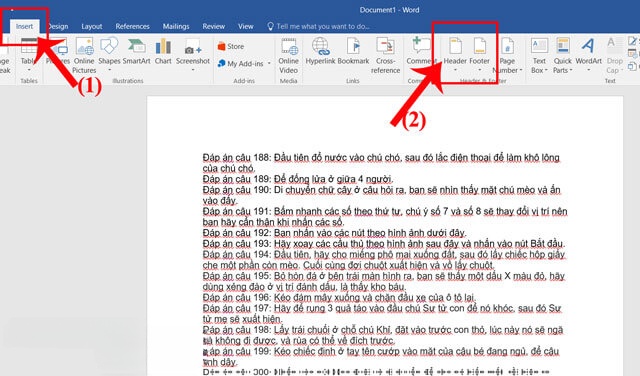  Hướng dẫn thêm ảnh vào Header, Footer trên Microsoft Word 