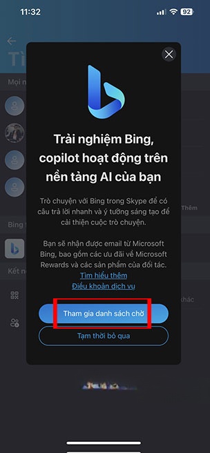 Skype Bing AI 5*408183