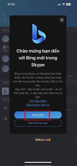 Skype Bing AI 6*408184