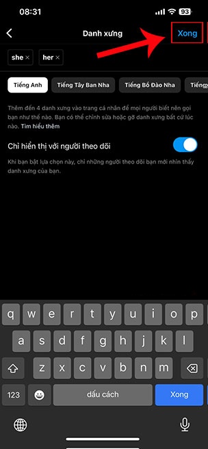 them danh xung vao bio Instagram 6*423447