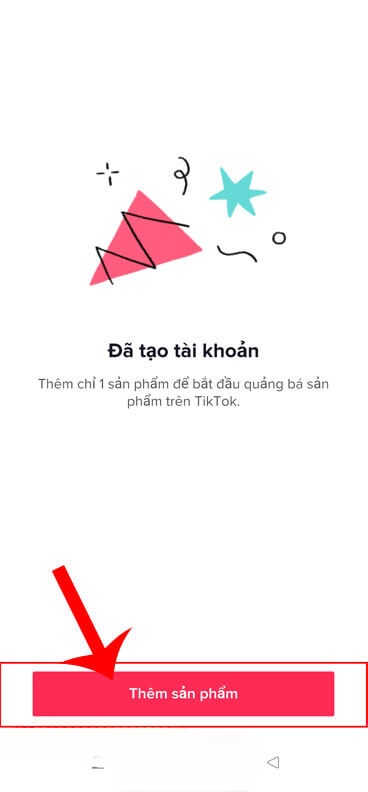  Chạm vào nút Thêm sản phẩm