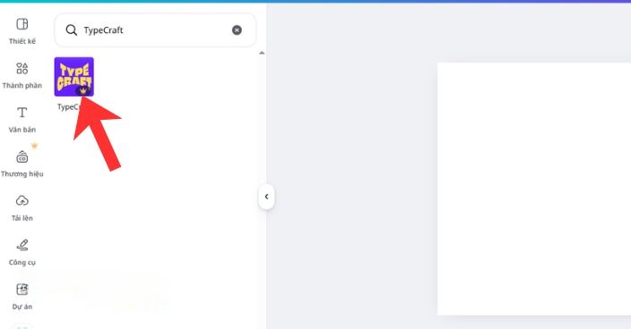Tìm kiếm công cụ TypeCraft