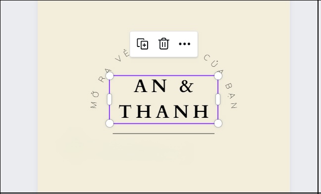 Thay đổi lại logo trên Canva