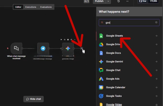google n8n