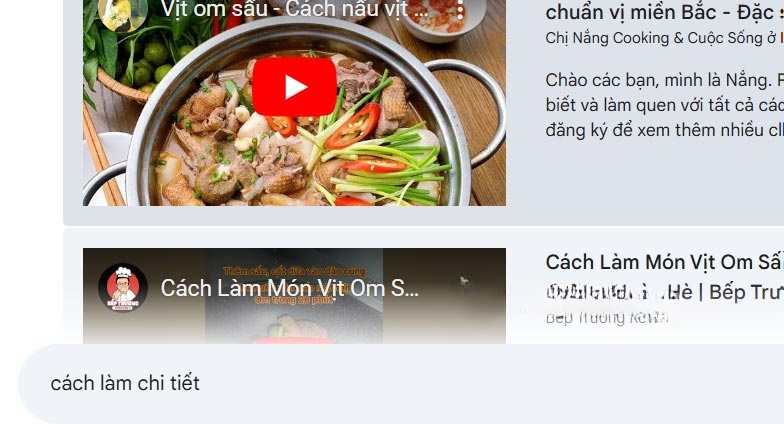 Tìm chi tiết trong video YouTube trên Gemini