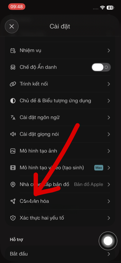 cá nhân hóa perplexity