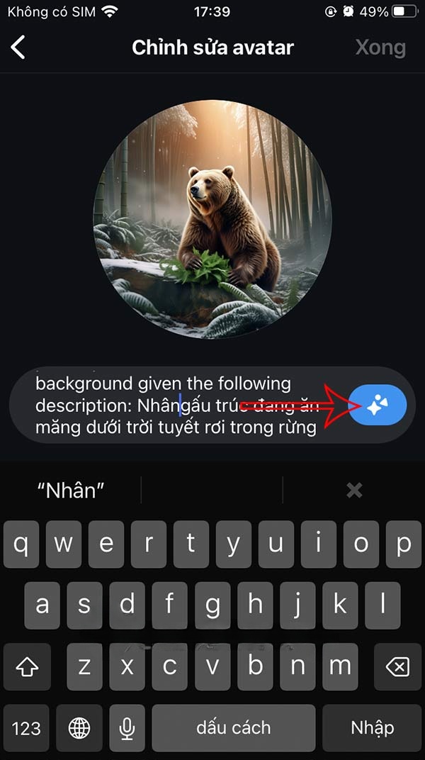 Tạo lại nhân vật AI