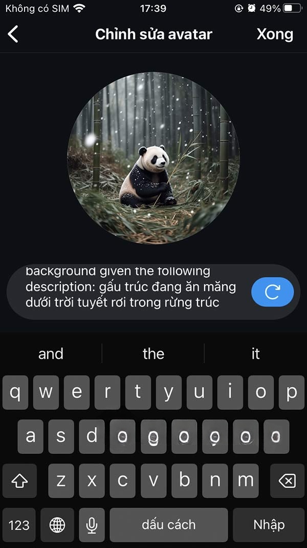 Lưu nhân vật AI