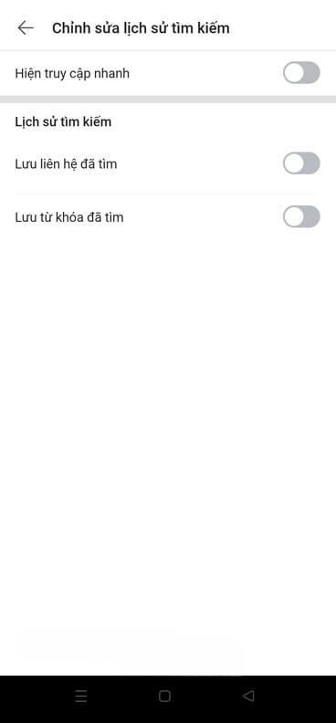 Đã xóa toàn bộ lịch sử tìm kiếm