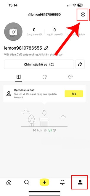  Hướng dẫn xóa tài khoản Lemon8 