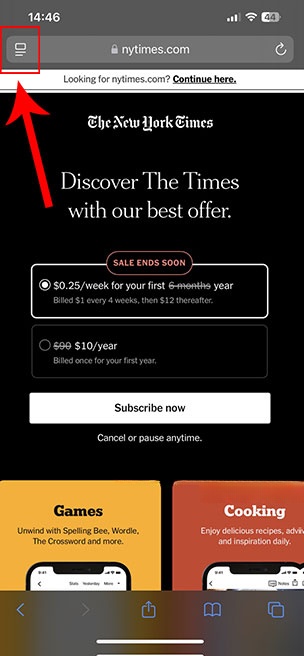 cach an cac muc gay sao lang trong safari ios 18 1*487879