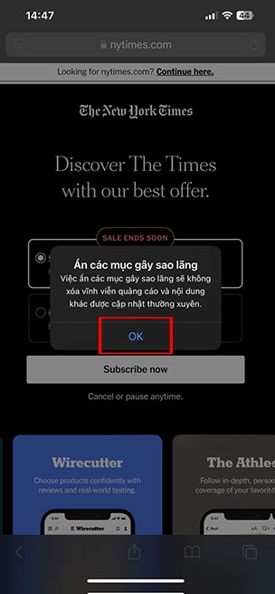 cach an cac muc gay sao lang trong safari ios 18 3*487882