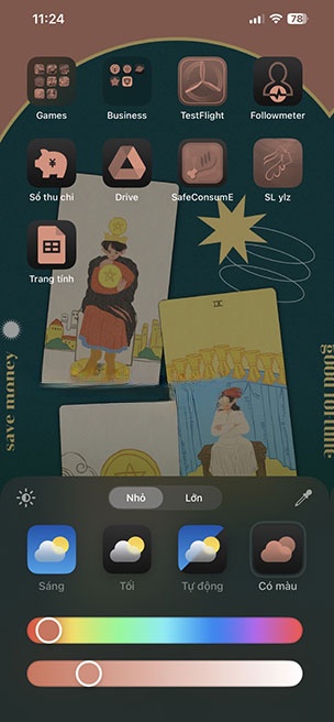 cach doi mau icon ung dung tren ios 18 4*487835
