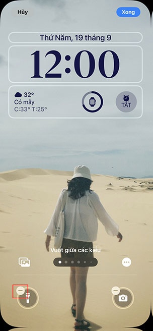 cach doi phim tat camera va den pin tren man hinh khoa ios 18 2a*488015