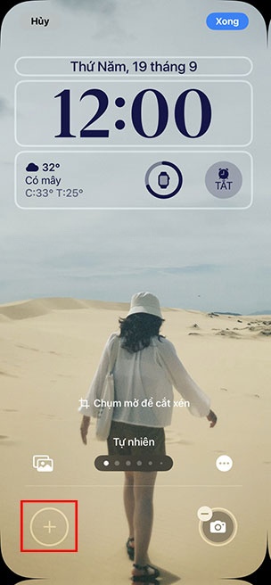 cach doi phim tat camera va den pin tren man hinh khoa ios 18 2b*488013