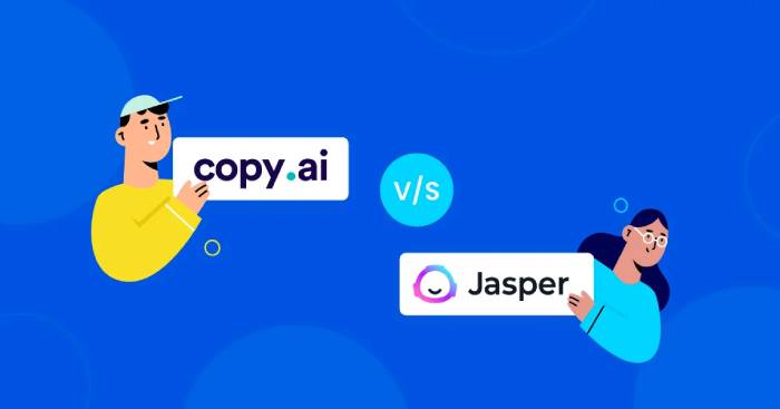 Jasper vs. Copy.ai: Công cụ AI nào tốt hơn? 