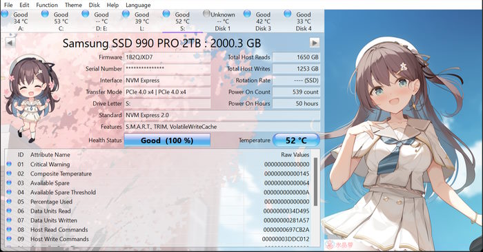 Khi CrystalDiskInfo hiện cảnh báo, hãy làm các việc sau