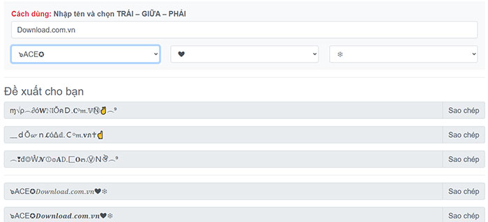 Tạo kiểu chữ trực tuyến
