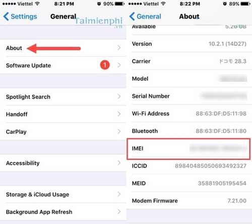 cach kiem tra bao hanh iphone thoi gian bao hanh 3