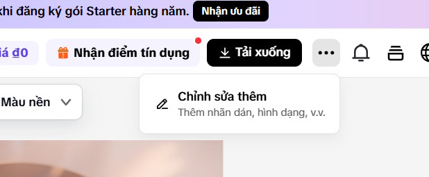 Tải ảnh tạo trên Pippit