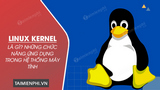 Linux Kernel là gì? Chức năng ứng dụng của Linux Kernel trong hệ thống máy tính
