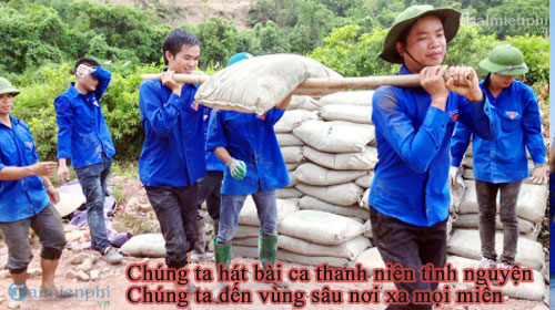 loi bai hat hanh khuc thanh nien tinh nguyen 2