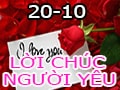 Lời chúc 20/10 cho người yêu ngọt ngào, lãng mạn, ý nghĩa