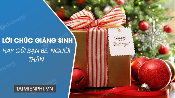 loi chuc giang sinh hay 2015