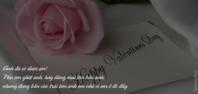 loi chuc le tinh nhan 14-2 tang nguoi yeu