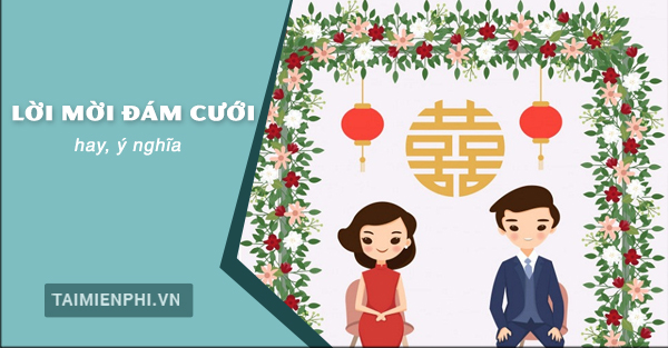 l oi moi dam cuoi y nghia