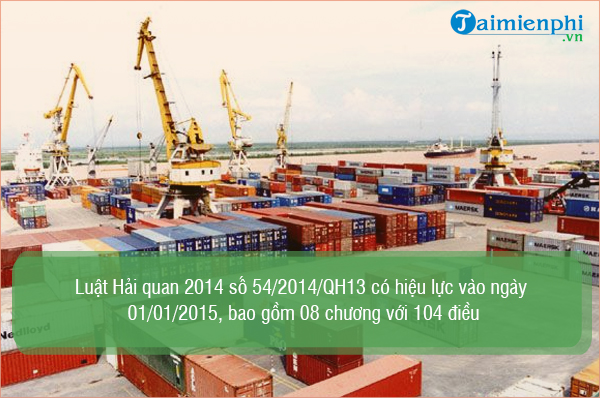 luat hai quan moi nhat 2022 luat so 54 2014 qh13 2