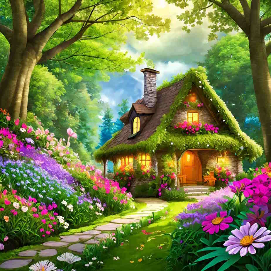 Ảnh ngôi nhà cổ tích